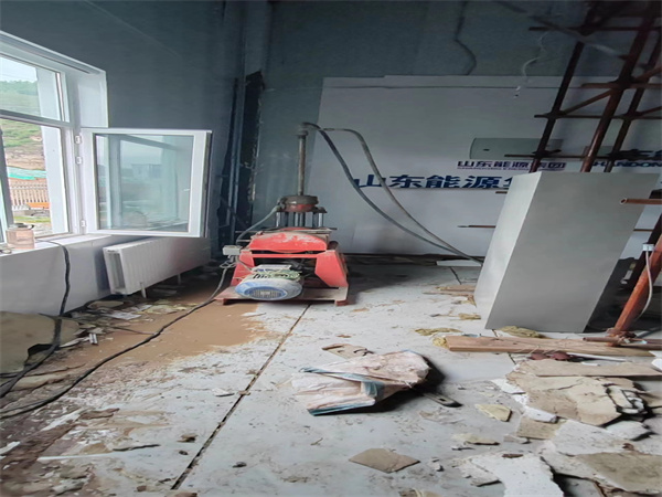 崇川地基基础下沉墙体裂缝加固注浆顶升施工